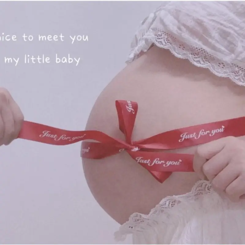 Pregnant Women Sexy Belly Photo Underwear Sling Shorts Set - Image 3