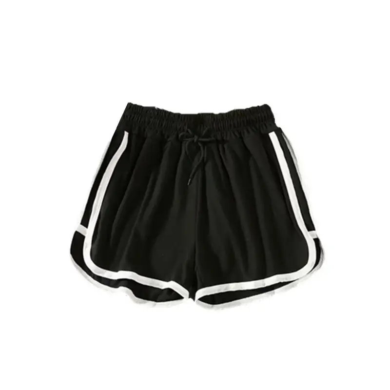 Women's Grey 3-Point Yoga Shorts Large - Image 8
