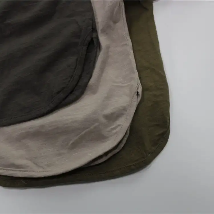New Spring Boys Long Sleeve Pure Cotton T-Shirt Brown — feature 12