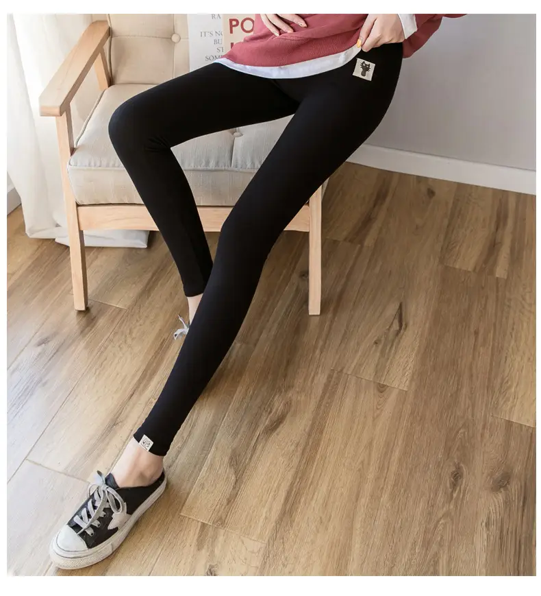 Maternity Leggings New Autumn Winter All-match Kitten — feature 11