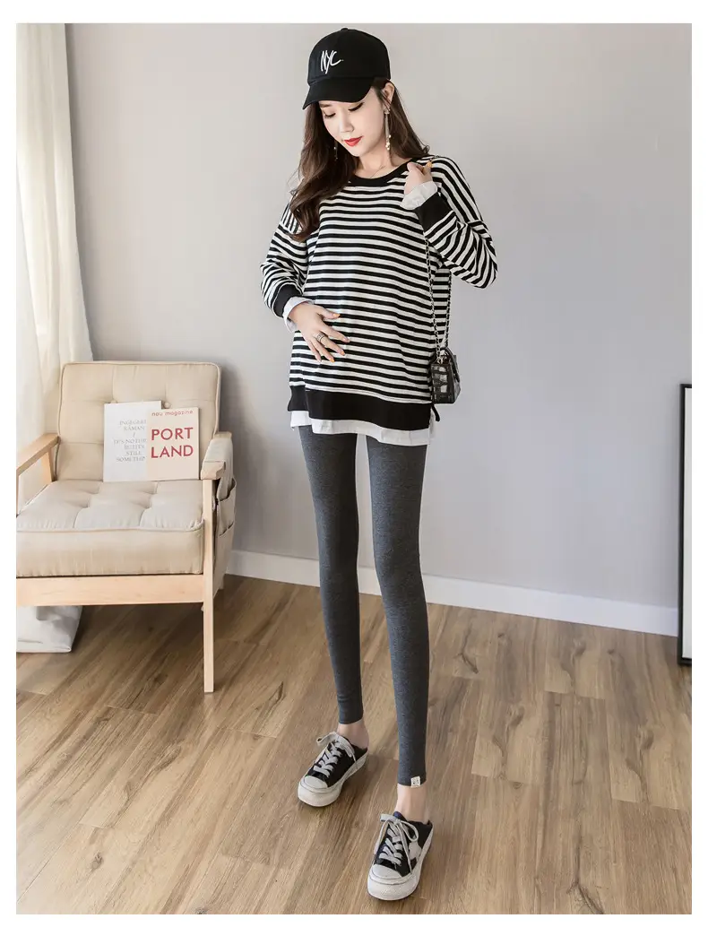 Maternity Leggings New Autumn Winter All-match Kitten — feature 20