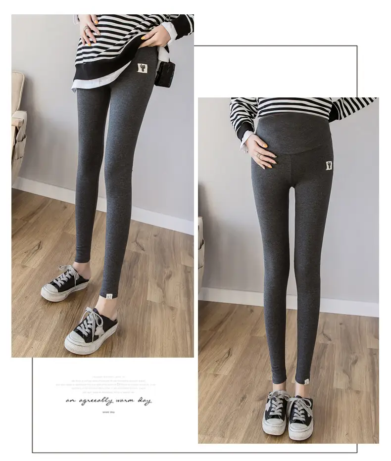 Maternity Leggings New Autumn Winter All-match Kitten — feature 21