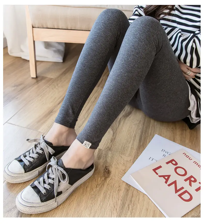 Maternity Leggings New Autumn Winter All-match Kitten — feature 25