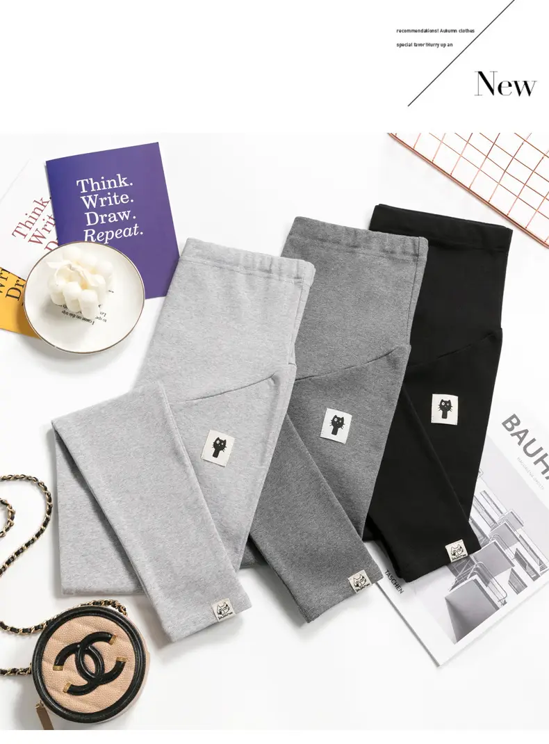 Maternity Leggings New Autumn Winter All-match Kitten — feature 27