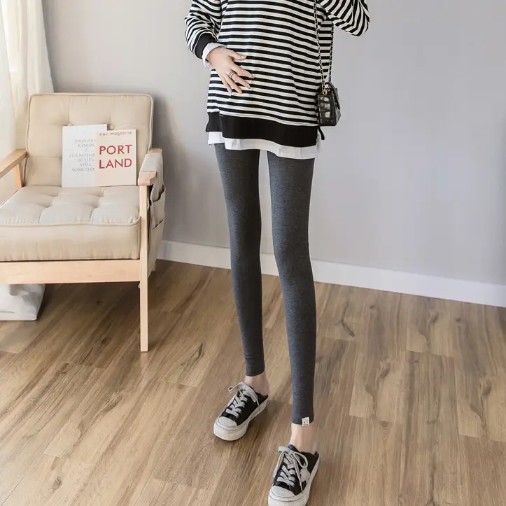 Maternity Leggings New Autumn Winter All-match Kitten