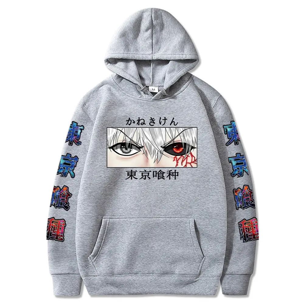 Pink Anime Tokyo Ghoul Eyes Hoodie for Men Women — feature 5