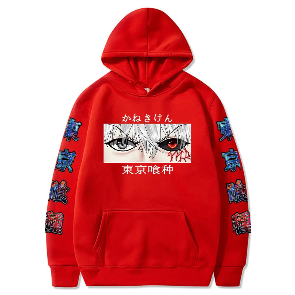 Pink Anime Tokyo Ghoul Eyes Hoodie for Men Women — feature 6