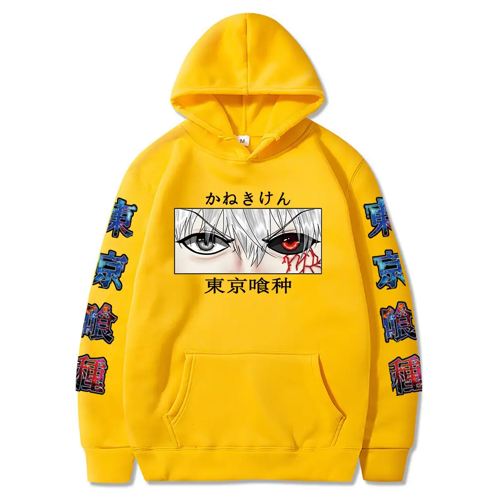 Pink Anime Tokyo Ghoul Eyes Hoodie for Men Women — feature 7