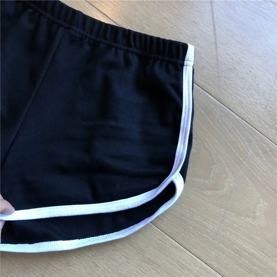 Women's Gray Slim Fit Shorts Set Summer Casual Home Sportswear — feature 18