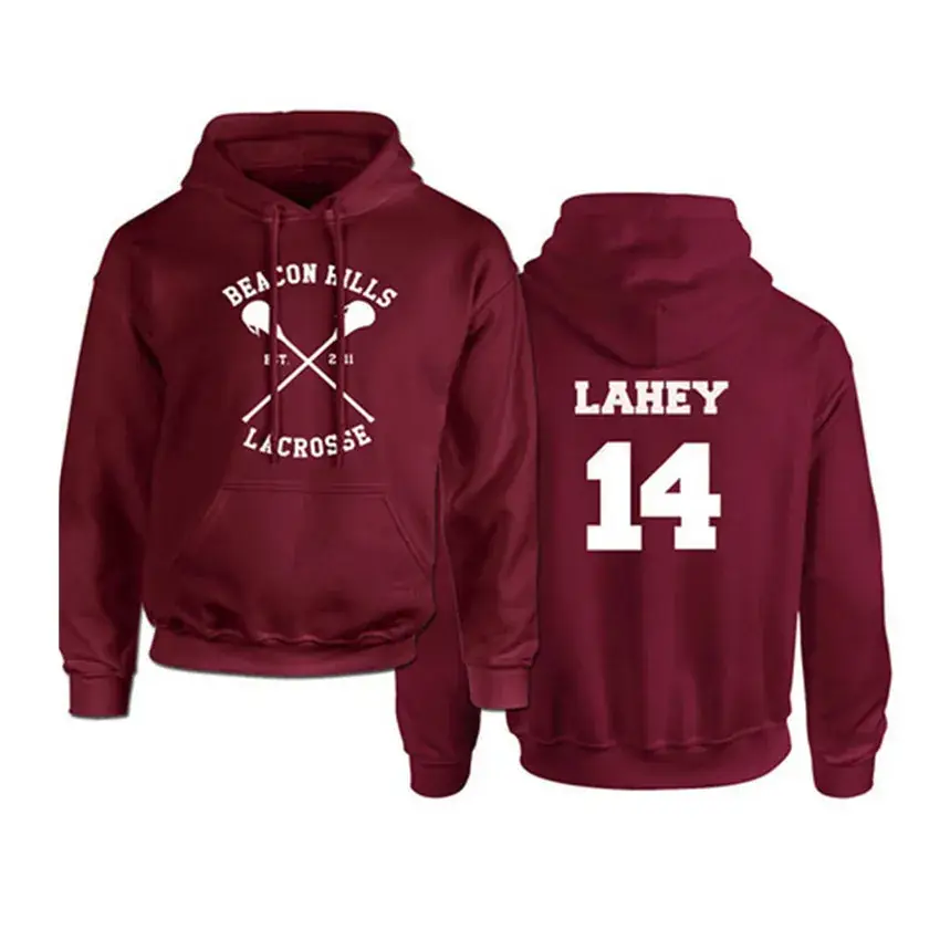 Pink Hoodie Set Stilinski 24 Lahey McCall - Image 18