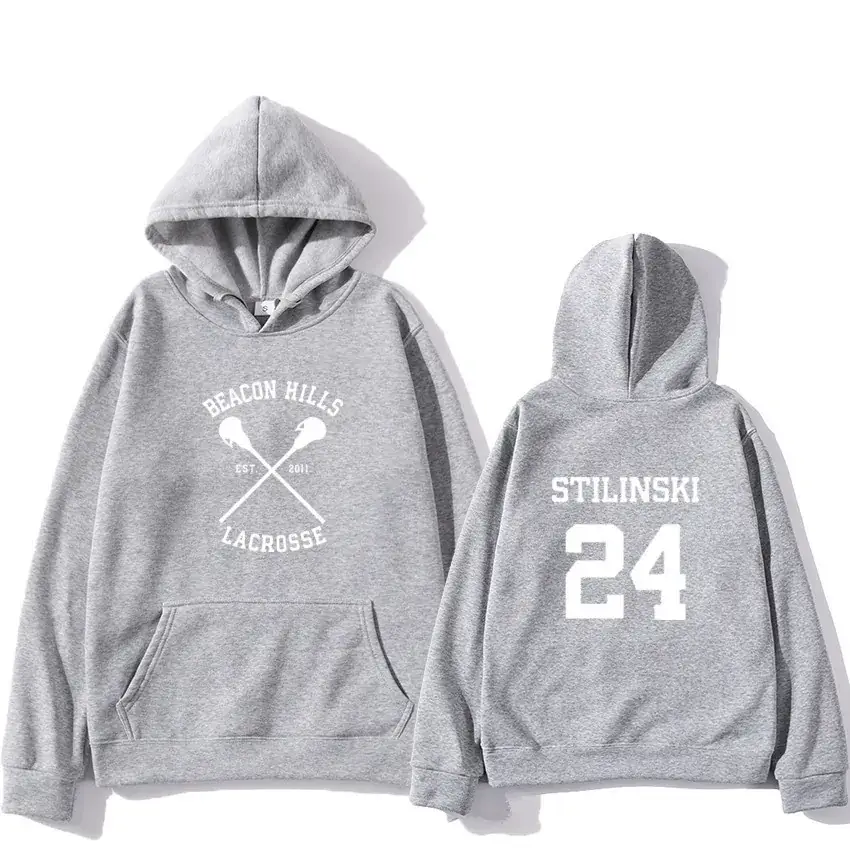 Pink Hoodie Set Stilinski 24 Lahey McCall - Image 19
