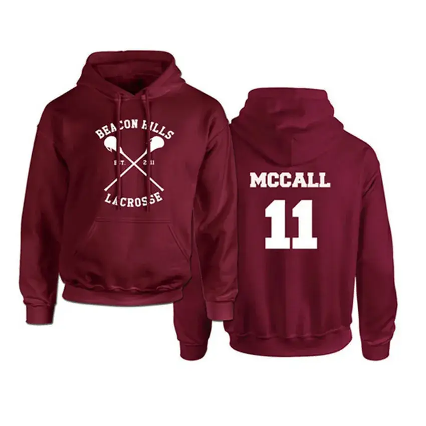 Pink Hoodie Set Stilinski 24 Lahey McCall - Image 9