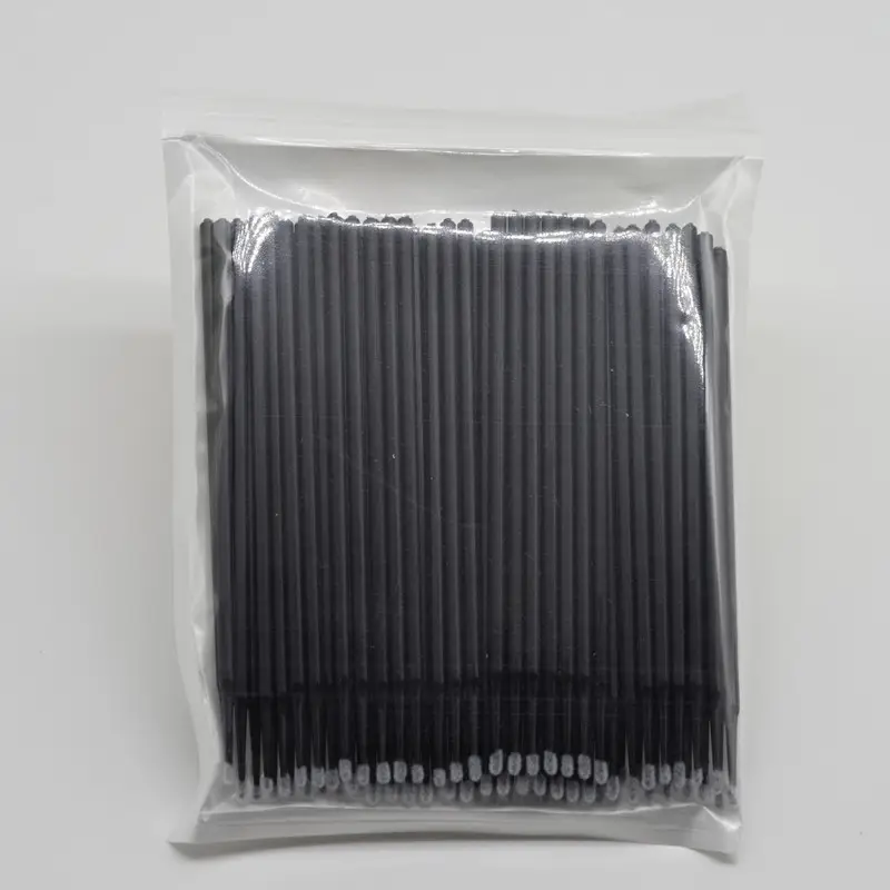 Orange Cotton Swab for Eyebrow & Eye Makeup