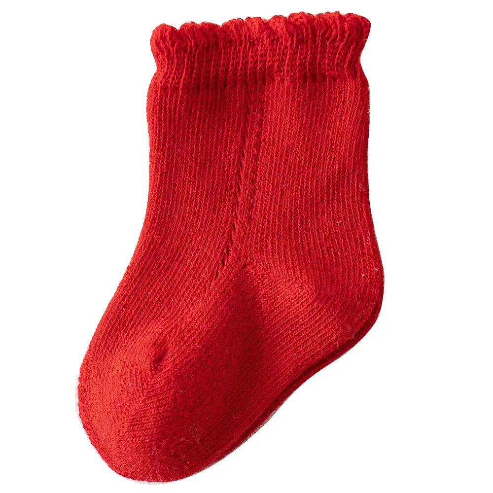 White Loose Newborn Socks for Boys Girls Breathable - Image 10