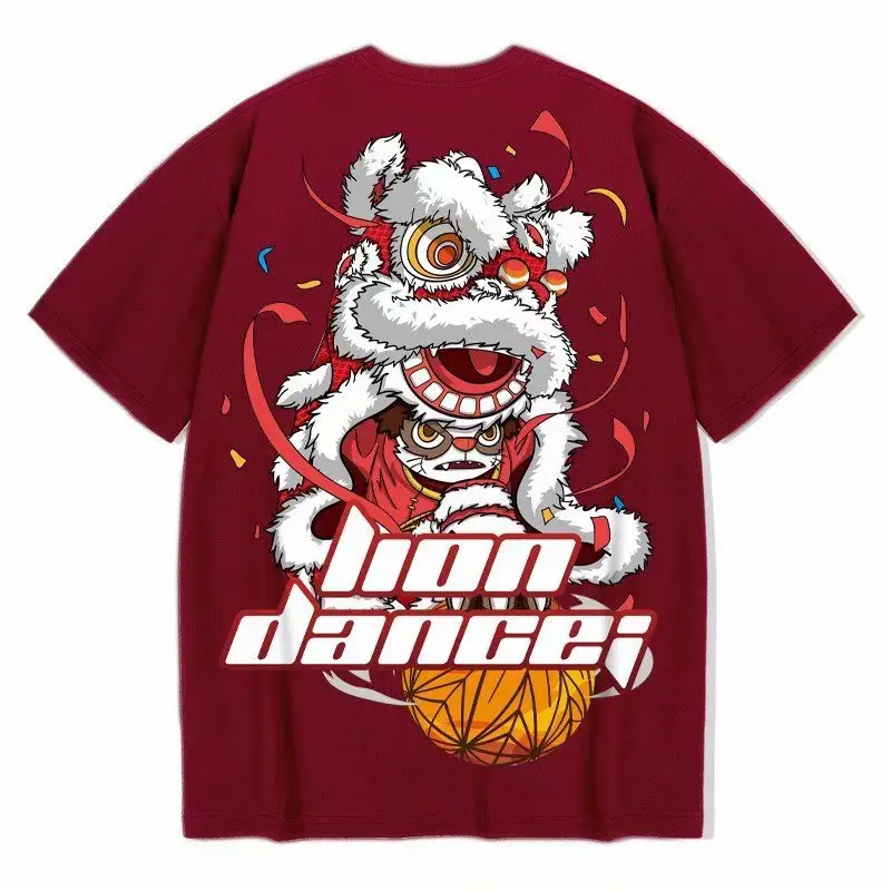 National Trendy Men's T-shirt Large Size - Image 8