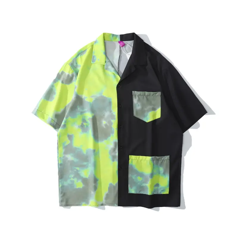 American Retro Cross-Border Hawaiian Shirt with Floral Embroidery - Image 32