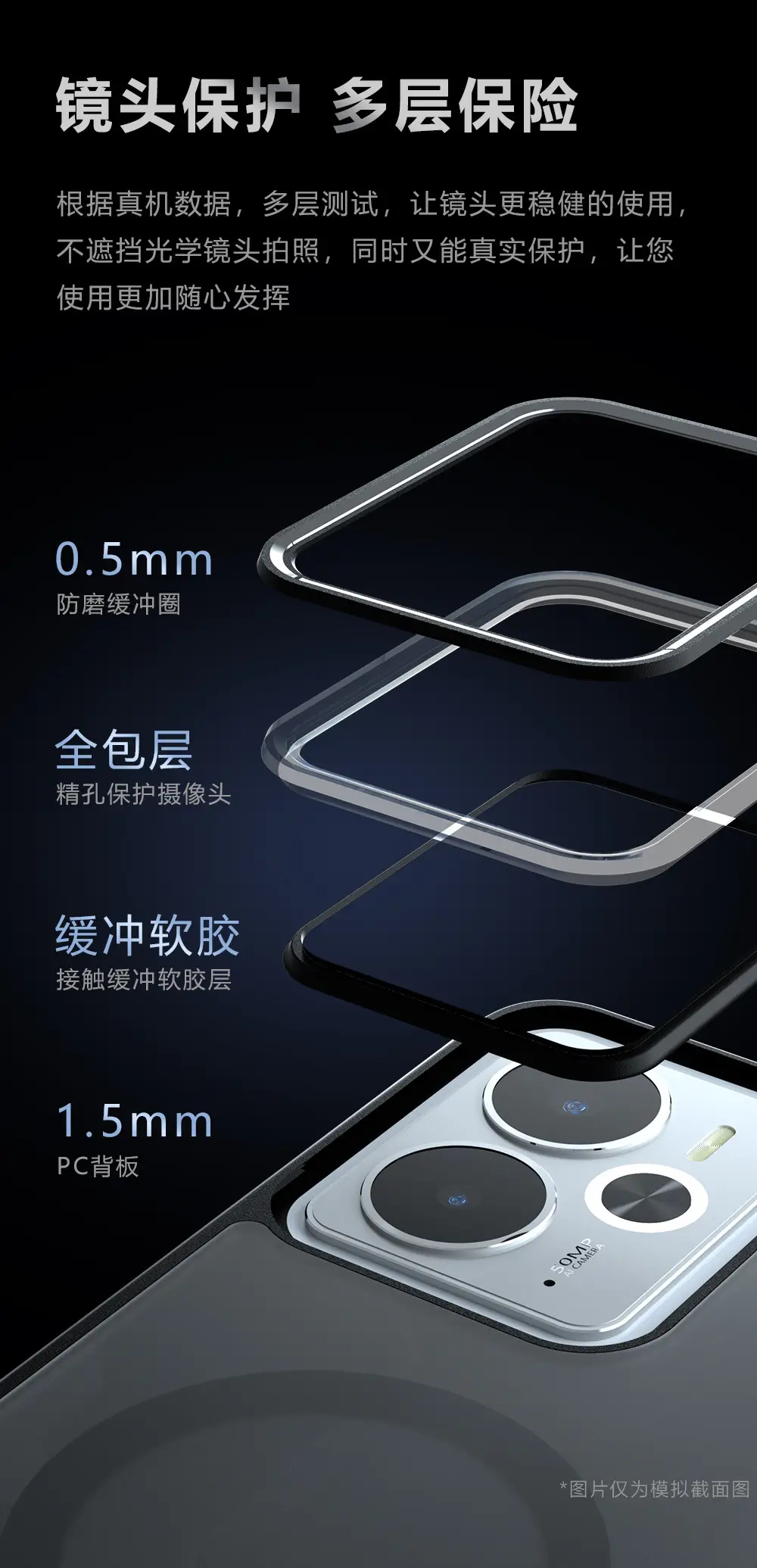 Realme 14 Magnetic Case Matte Anti Fall — feature 9