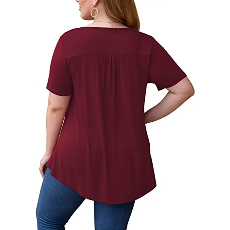 2021 Women's Purple Lace Short Sleeve Top Large — feature 7
