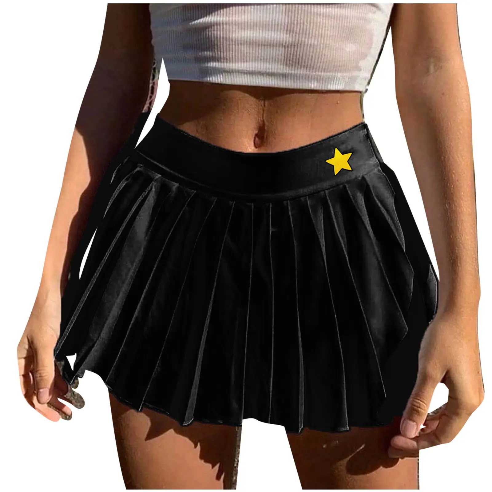 Stars black skirt