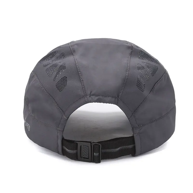 Men's Grey Mesh Forward Outdoor Cap Beret - Image 5