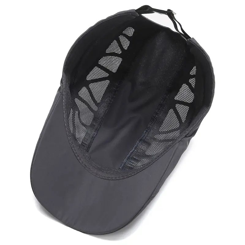 Men's Grey Mesh Forward Outdoor Cap Beret - Image 6
