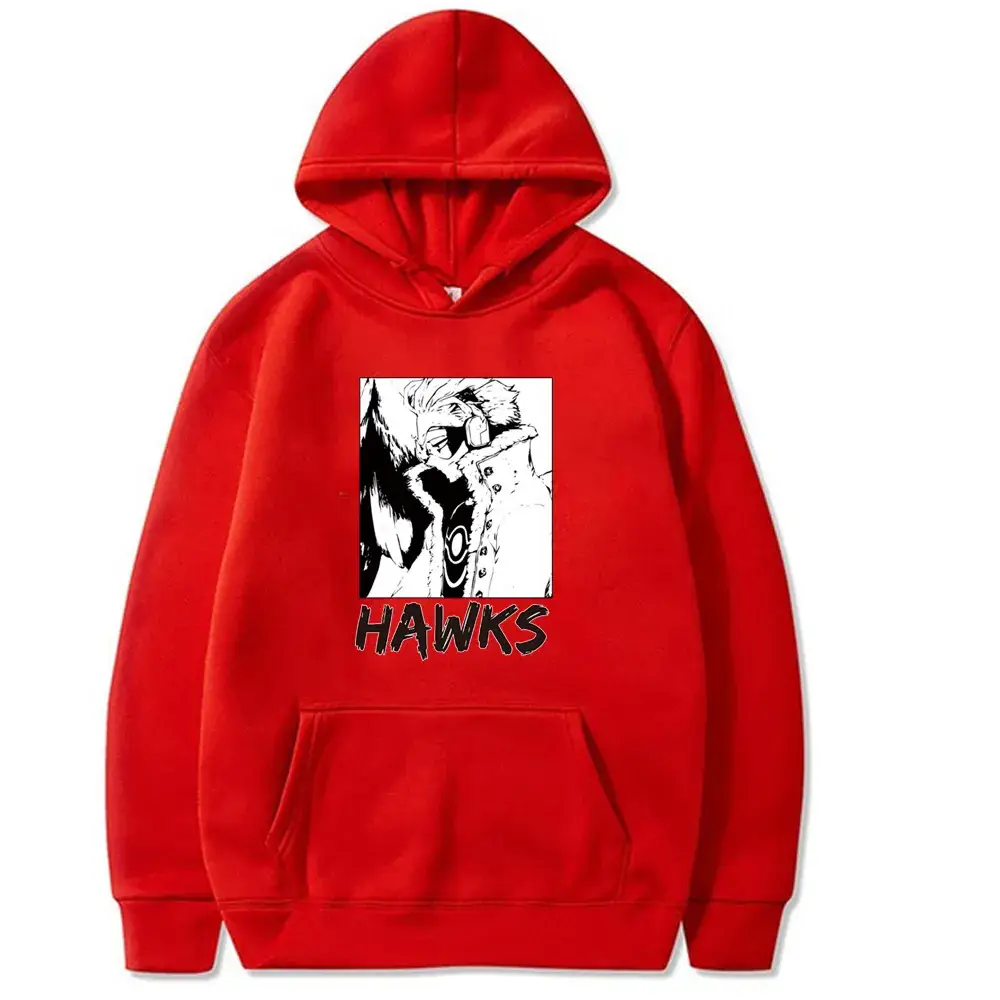 Men Anime Hoodie White Cartoon Design