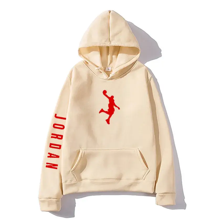 Maroon JR Pony Hoodie for Men Casual Sweatshirt - Image 2