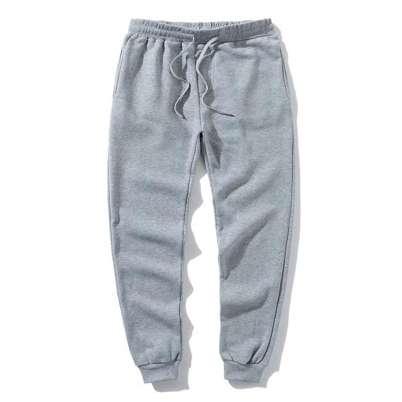 Men Black Drawstring Trousers Casual Pants - Image 4