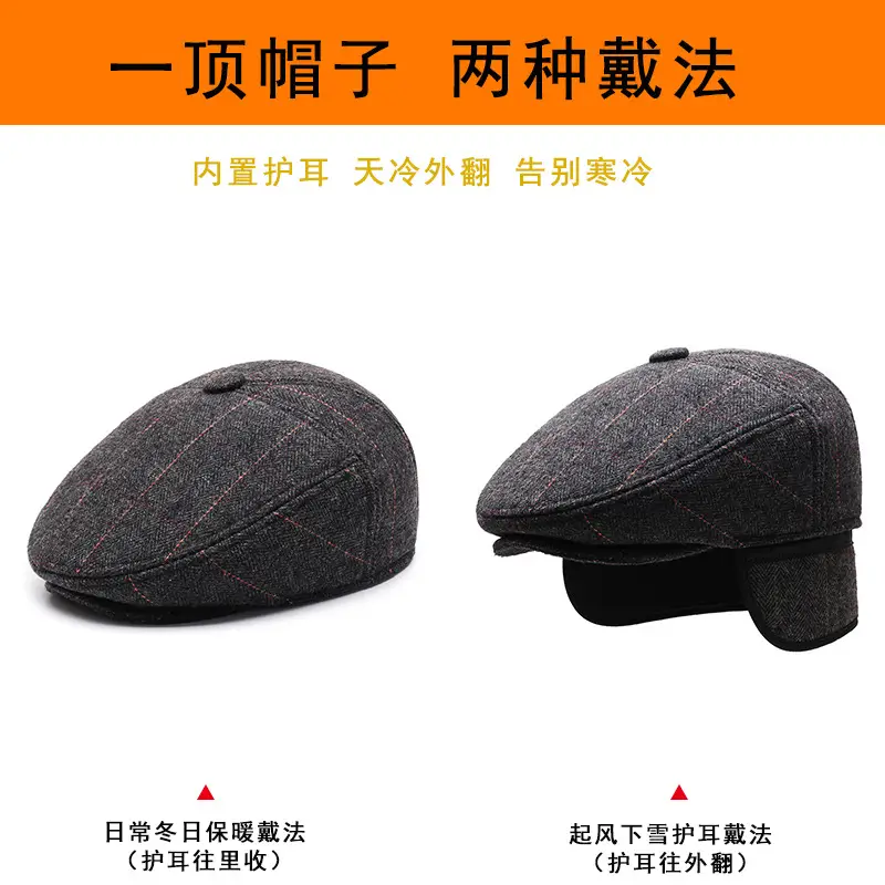 Old Man Winter Warm Cap with Ear Protection