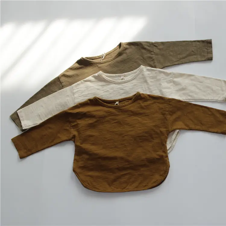 2026 Spring Boys Korean Style T-Shirt Base Shirt — feature 6