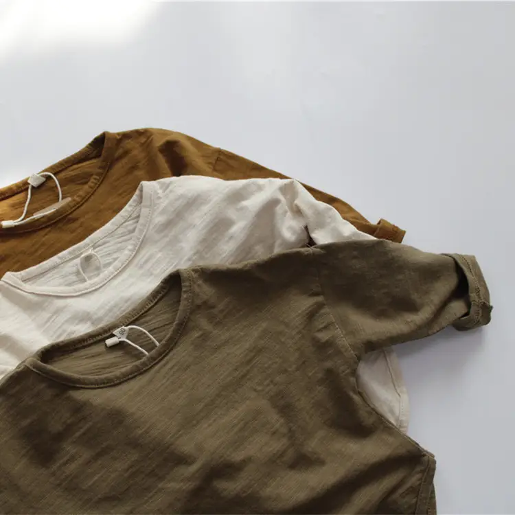 2026 Spring Boys Korean Style T-Shirt Base Shirt — feature 7