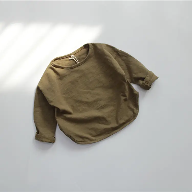 2026 Spring Boys Korean Style T-Shirt Base Shirt - Image 2