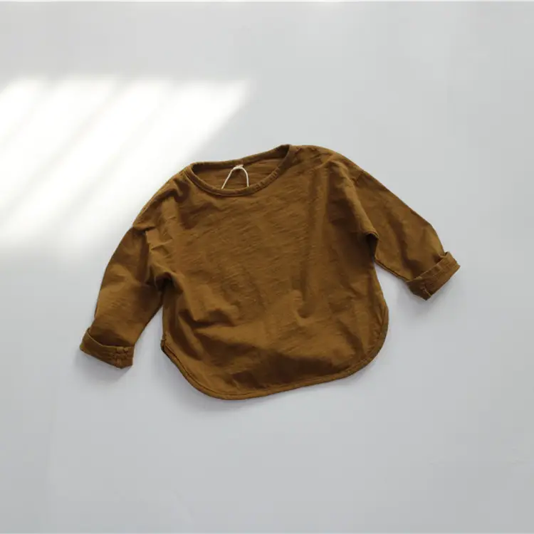 2026 Spring Boys Korean Style T-Shirt Base Shirt - Image 3