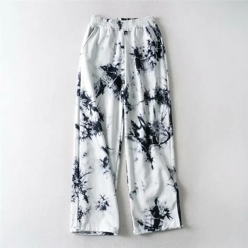 2021 Summer Tie-Dyed Wide Leg Pants for Women - Image 11
