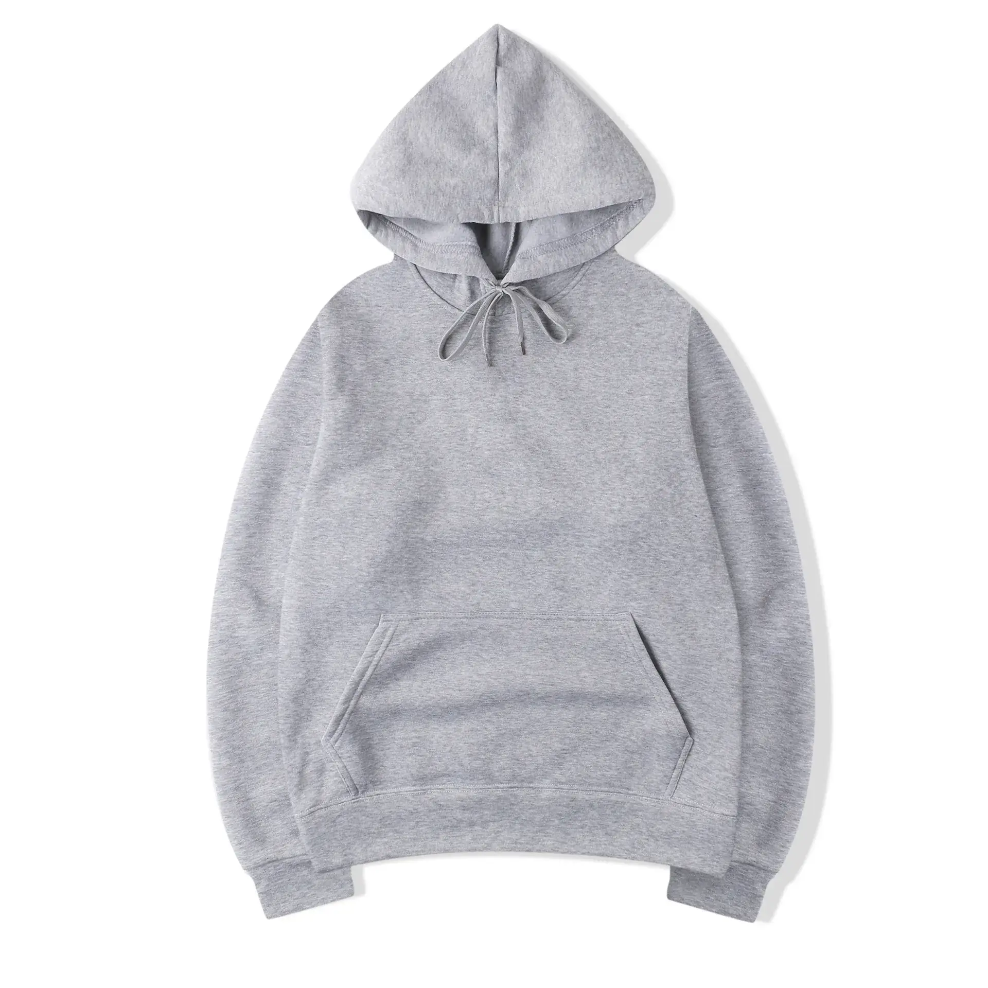 White Hooded Hoodie for Men Plus Velvet Winter Overalls - Image 5