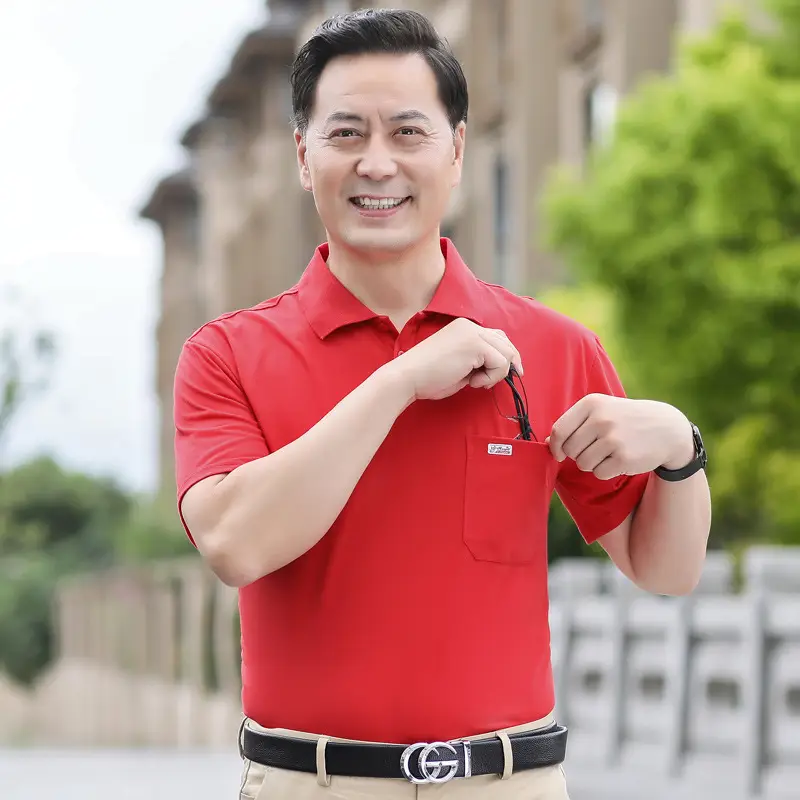 Men's White Polo Shirt Summer Wear Wholesale