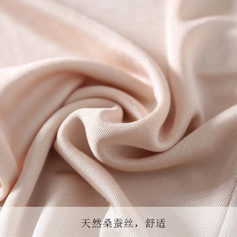 Women's Silk Lace Pajamas Non-Hemming Anti-Slip - Image 14