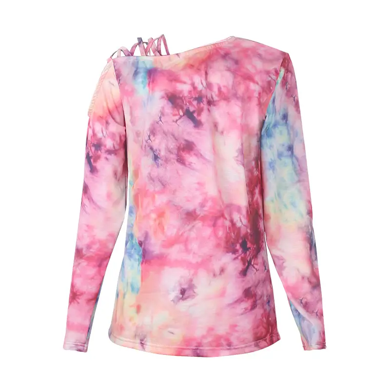 Women Tie-Dye Long Sleeve T-Shirt 2024 — feature 12