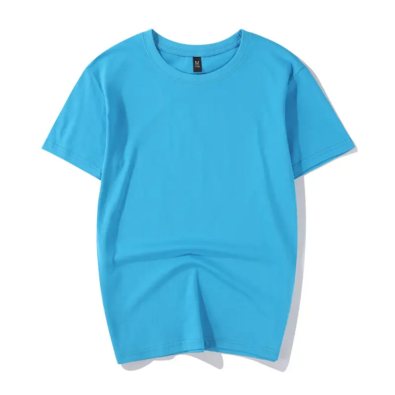 Men Cotton T-Shirt 180G Round Neck Tear Label - Image 10