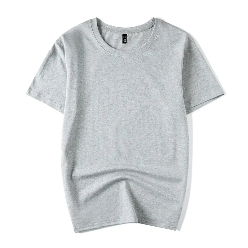 Men Cotton T-Shirt 180G Round Neck Tear Label - Image 2