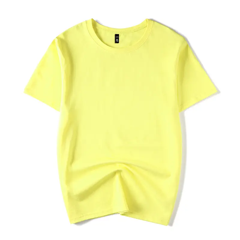 Men Cotton T-Shirt 180G Round Neck Tear Label - Image 7