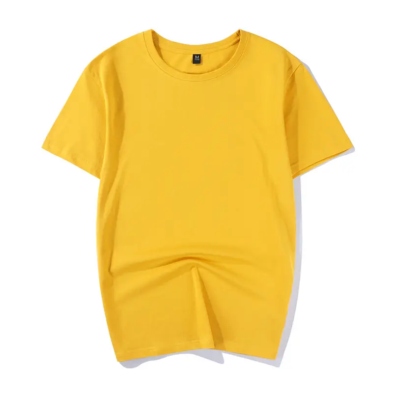 Men Cotton T-Shirt 180G Round Neck Tear Label - Image 9