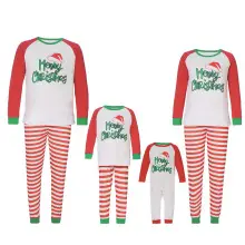 2025 Family Christmas Pajamas Reindeer Print Cross-Border — feature 37