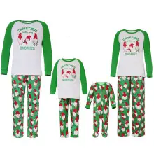 2025 Family Christmas Pajamas Reindeer Print Cross-Border — feature 39