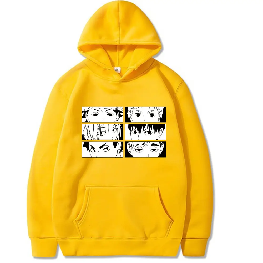 Pink Hooded Sweatshirt with Karasuno Haikyuu Design - Image 20