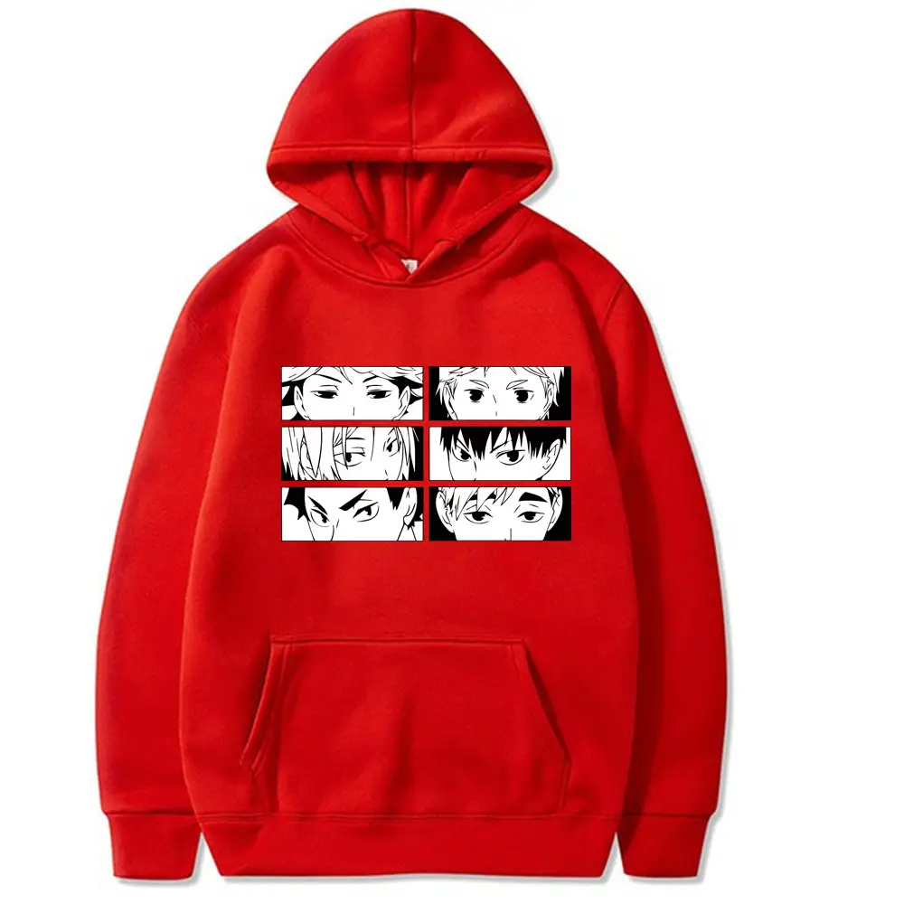 Pink Hooded Sweatshirt with Karasuno Haikyuu Design - Image 21