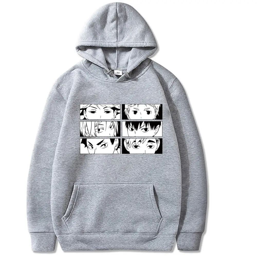 Pink Hooded Sweatshirt with Karasuno Haikyuu Design - Image 22