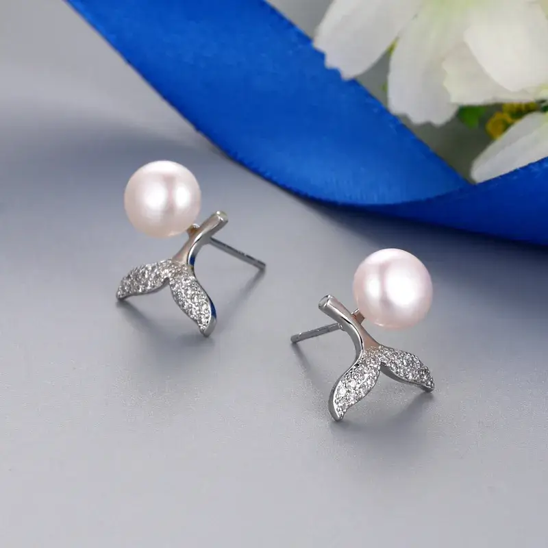 Korean Style Pearl Earrings for Women - Image 10