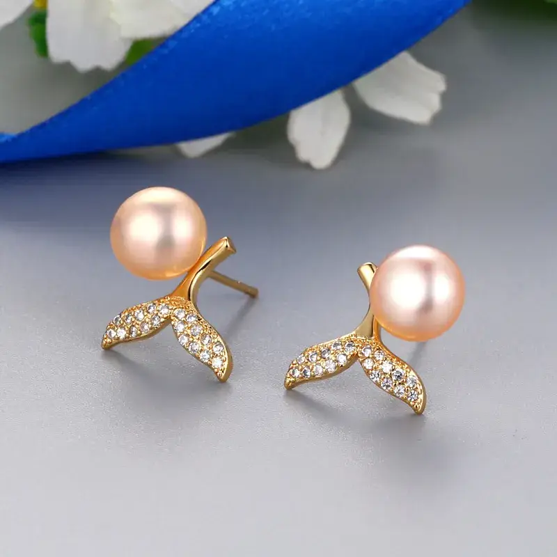 Korean Style Pearl Earrings for Women - Image 4
