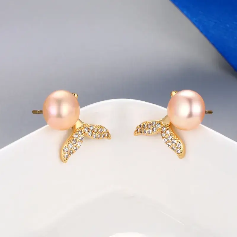 Korean Style Pearl Earrings for Women - Image 6